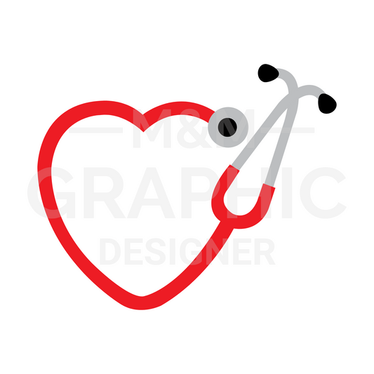 Heart Stethoscope Digital File